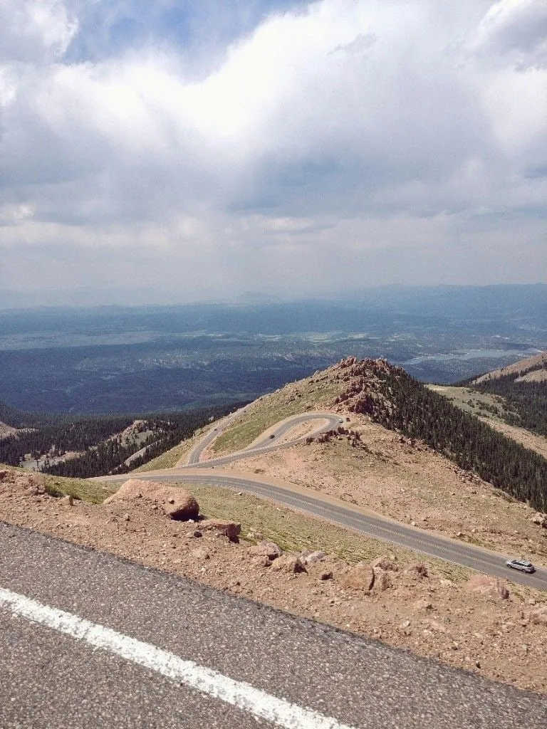 Pikes Peak International Hill Climb course